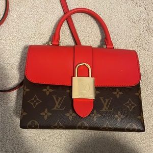 Louis Vuitton Locky BB Red Auth